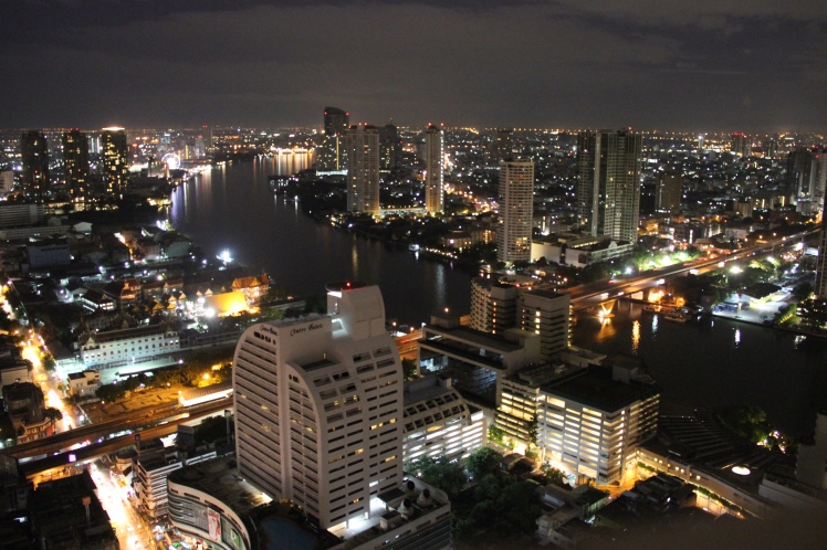 Bangkok has a much prettier night view.